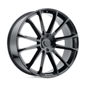 Status Wheels – GOLIATH – Black – 22″x9.5″ 30mm – All weather Wheels – 2295GTH306114B66